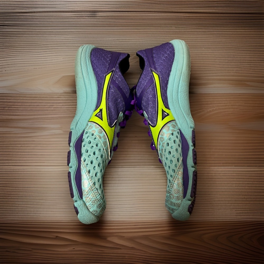 Mizuno Wave Evo Cursoris Women's 7.5‎ Running Shoes Blue 8KN‑38140 Minimalist - Picture 2 of 10